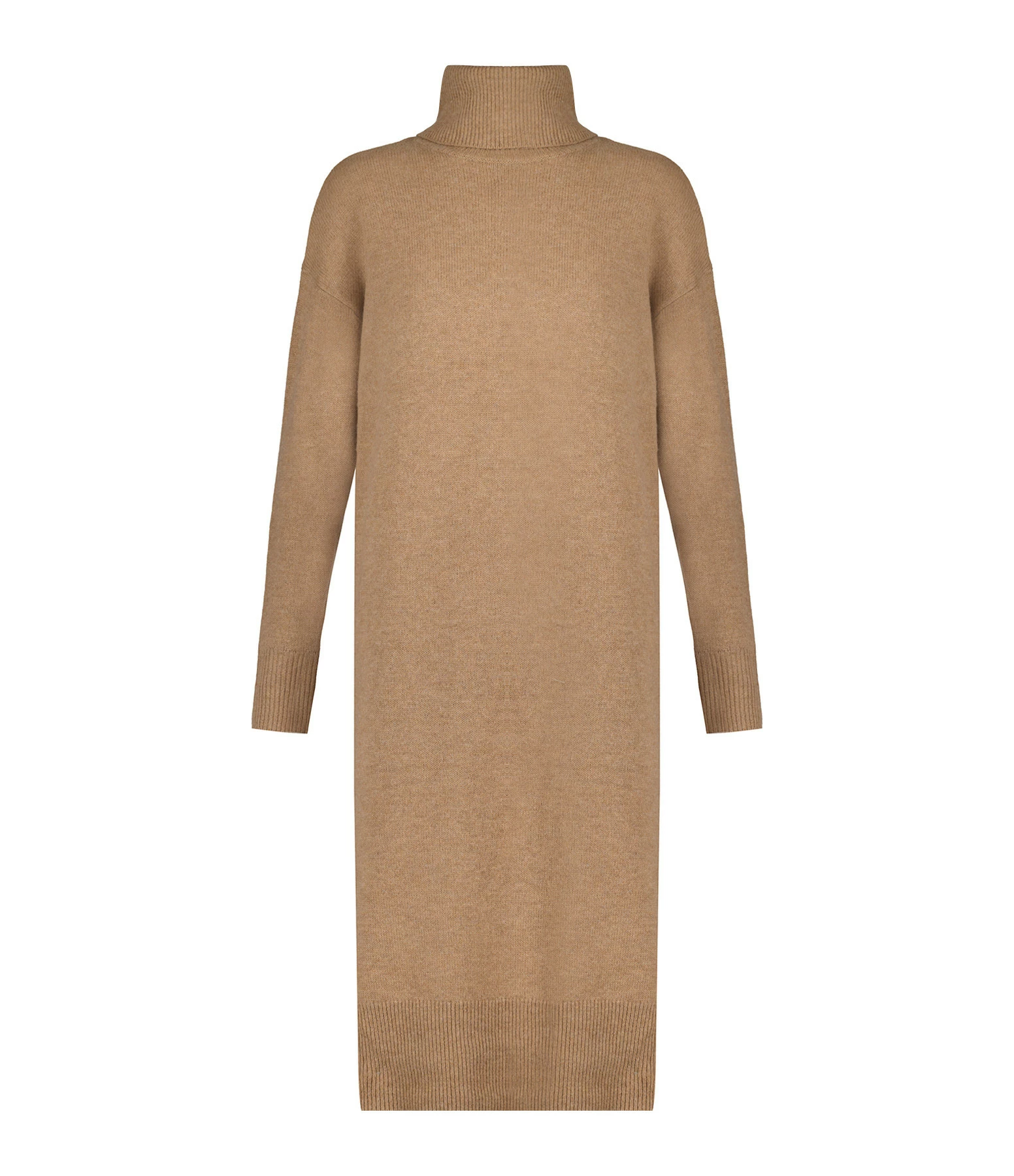 VANESSA BRUNO Robe Verna Laine Mérinos Camel 1 VANESSA BRUNO Robe Verna Laine Mérinos Camel
