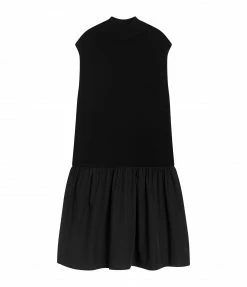 CLOSED Robe Coton Noir