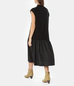 CLOSED Robe Coton Noir 5 CLOSED Robe Coton Noir -Boutique UGG unnamed file 3281