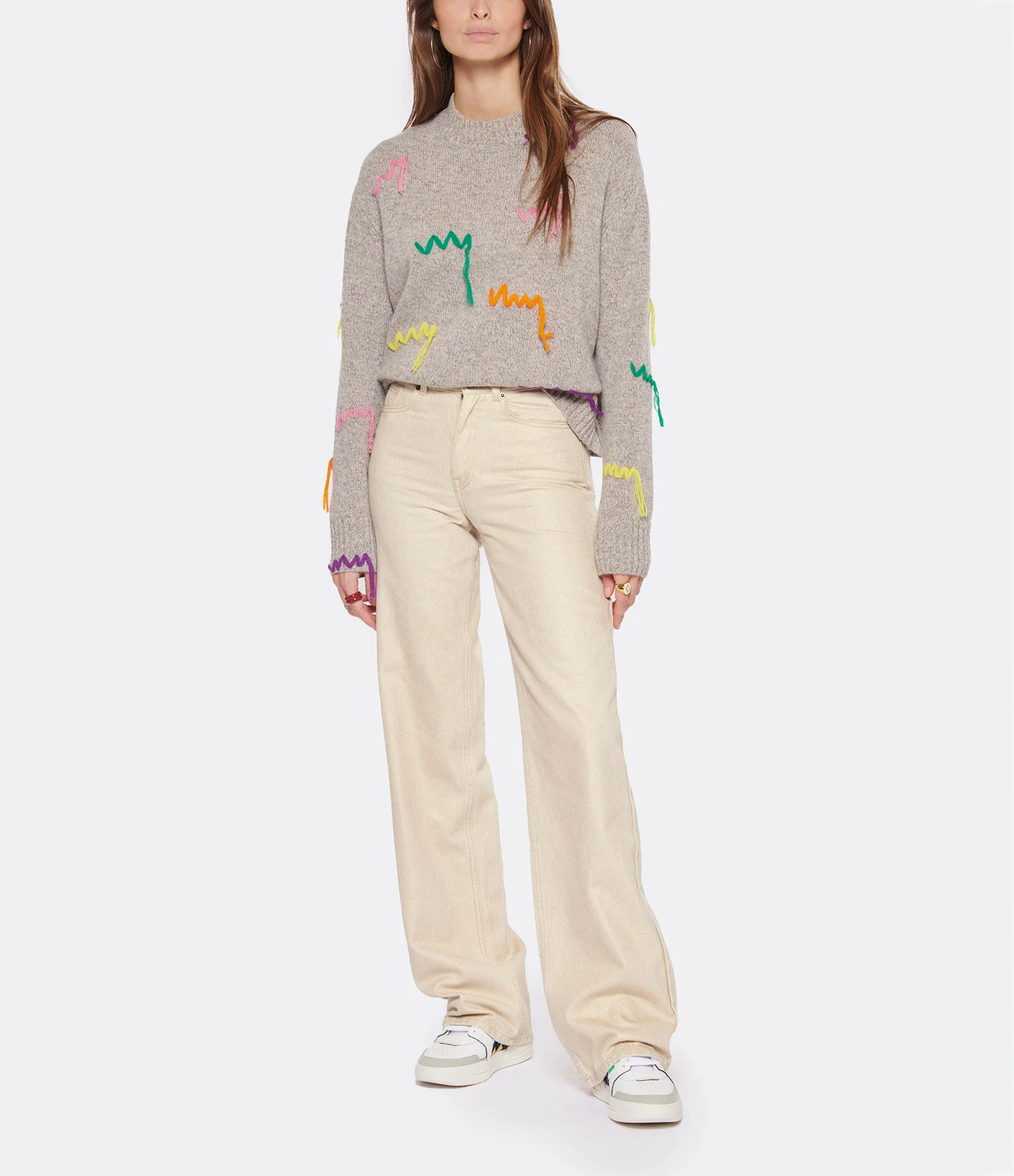 MODETROTTER Jean Nathan Thiou Coton Beige Doré 3 MODETROTTER Jean Nathan Thiou Coton Beige Doré - Image 3