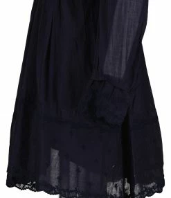 Alternative view of ISABEL MARANT ÉTOILE Robe Limpeza Dentelle Coton Bleu Nuit