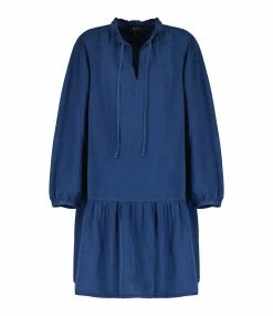 A.P.C. Robe Natalia Coton Bleu Indigo Délavé