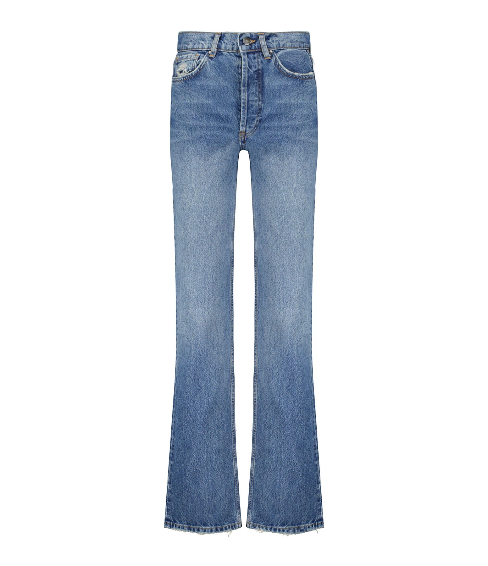 ANINE BING Jean Kat Coton Bleu 1 ANINE BING Jean Kat Coton Bleu