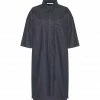 MAISON STANDARDS Robe Barbara Denim Bleu
