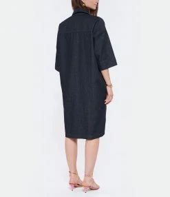 MAISON STANDARDS Robe Barbara Denim Bleu -Boutique UGG unnamed file 3324