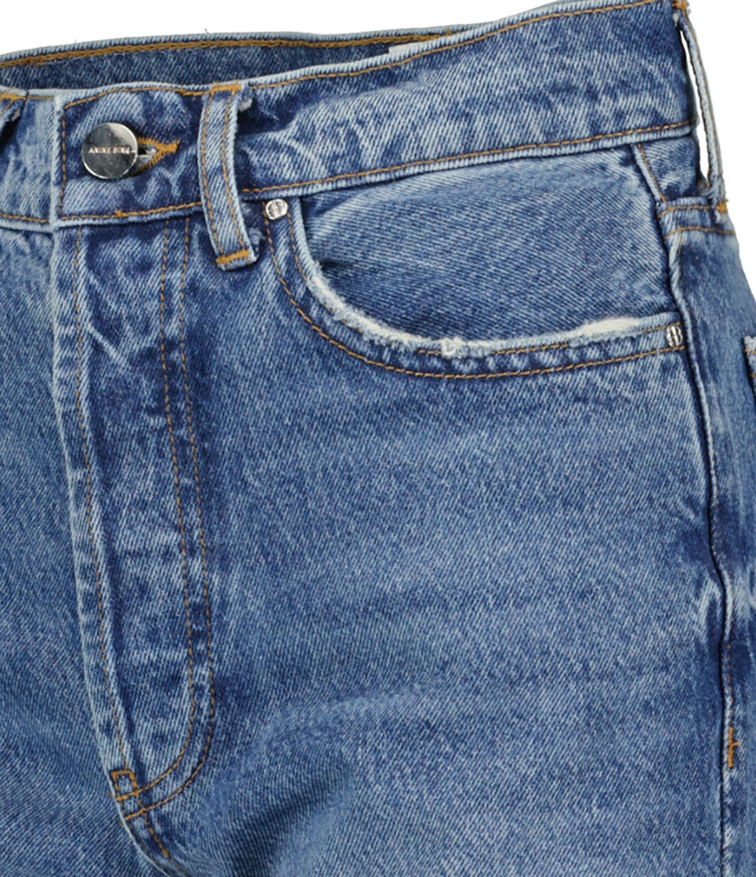 ANINE BING Jean Kat Coton Bleu 2 ANINE BING Jean Kat Coton Bleu - Image 2