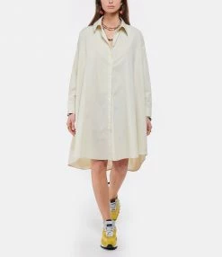 ROBERTO COLLINA Robe Chemise Coton Beige 6 ROBERTO COLLINA Robe Chemise Coton Beige -Boutique UGG unnamed file 3330