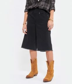 ISABEL MARANT Short Natalina Denim Coton Noir 13 ISABEL MARANT Short Natalina Denim Coton Noir -Boutique UGG unnamed file 3348