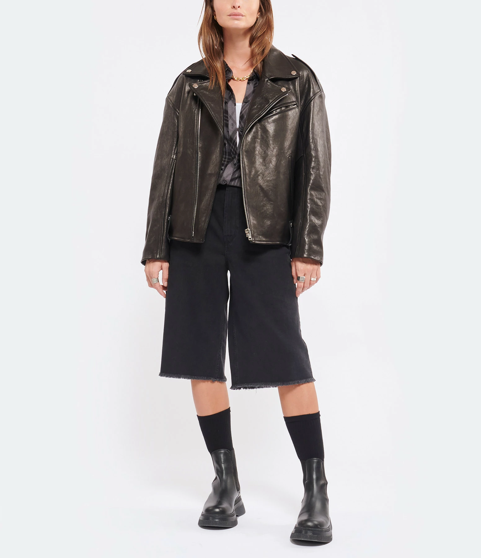 ISABEL MARANT Short Natalina Denim Coton Noir 8 ISABEL MARANT Short Natalina Denim Coton Noir - Image 8