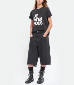 ISABEL MARANT Short Natalina Denim Coton Noir 19 ISABEL MARANT Short Natalina Denim Coton Noir -Boutique UGG unnamed file 3354