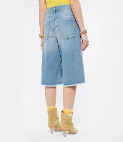 ISABEL MARANT Bermuda Natalina Denim Coton Bleu -Boutique UGG unnamed file 3364