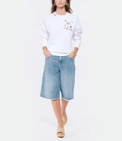 ISABEL MARANT Bermuda Natalina Denim Coton Bleu -Boutique UGG unnamed file 3368