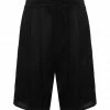 JEANNE VOULAND Bermuda Hero Satin Noir