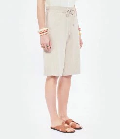 JOSEPH Bermuda Soie Coton Beige 8 JOSEPH Bermuda Soie Coton Beige -Boutique UGG unnamed file 3384