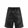 JEANNE VOULAND Short Geronimo Loose Similicuir Noir