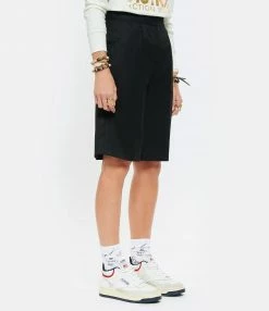 ROBERTO COLLINA Bermuda Coton Noir -Boutique UGG unnamed file 3396