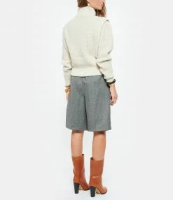 ROBERTO COLLINA Bermuda Laine Gris Chiné 7 ROBERTO COLLINA Bermuda Laine Gris Chiné -Boutique UGG unnamed file 3401