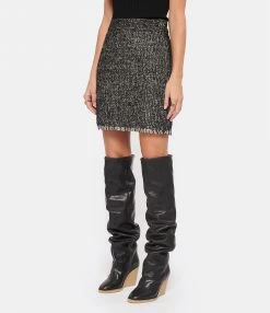 ESSENTIEL ANTWERP Jupe Cardabo Courte Noir -Boutique UGG unnamed file 3421