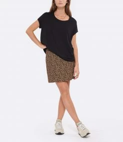 ESSENTIEL ANTWERP Jupe Ceopard Coton Buckthorn Brown 7 ESSENTIEL ANTWERP Jupe Ceopard Coton Buckthorn Brown -Boutique UGG unnamed file 3426