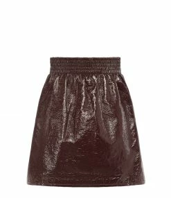 ROSEANNA Jupe Lou Coton Cerise Noire