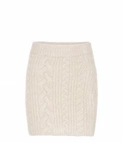 ROTATE Jupe Maille Beige