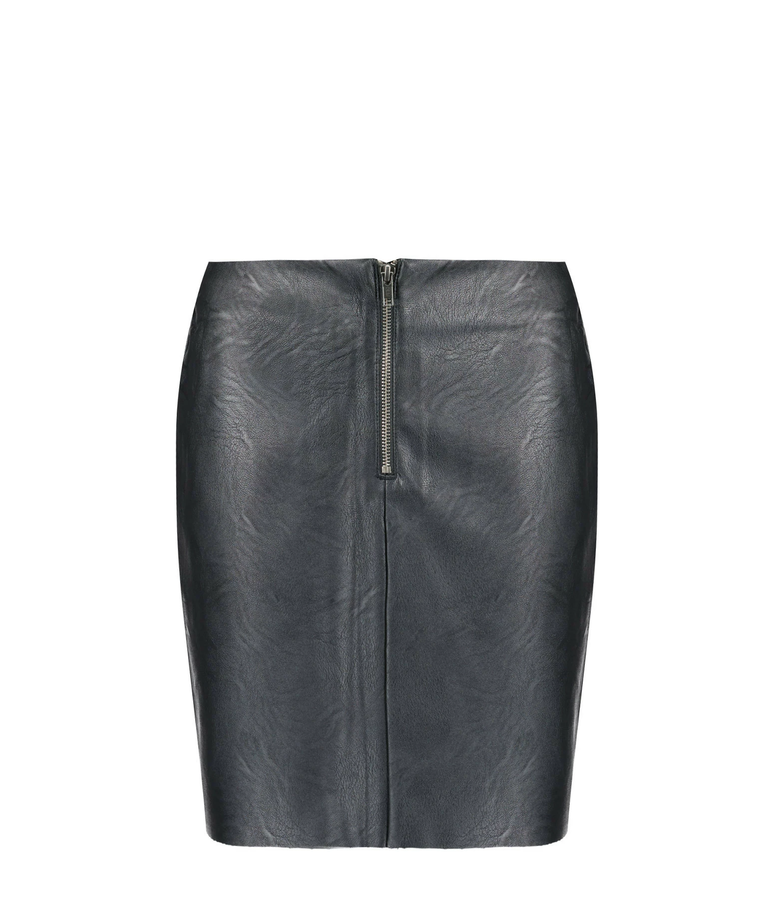 MAEVY MOUVEMENT LIBRE Jupe Mini Cuir Vegan Noir 1 MAEVY MOUVEMENT LIBRE Jupe Mini Cuir Vegan Noir