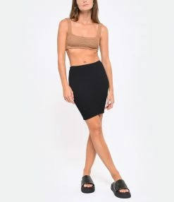 HUNZA G Jupe Mini Noir -Boutique UGG unnamed file 3464