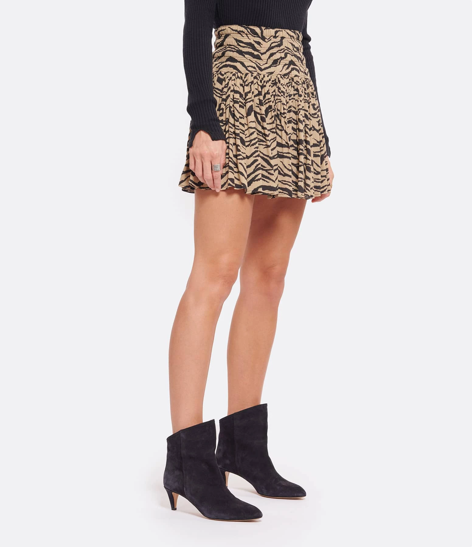 ZADIG & VOLTAIRE Jupe Jocky Tigre Naturel 5 ZADIG & VOLTAIRE Jupe Jocky Tigre Naturel - Image 5