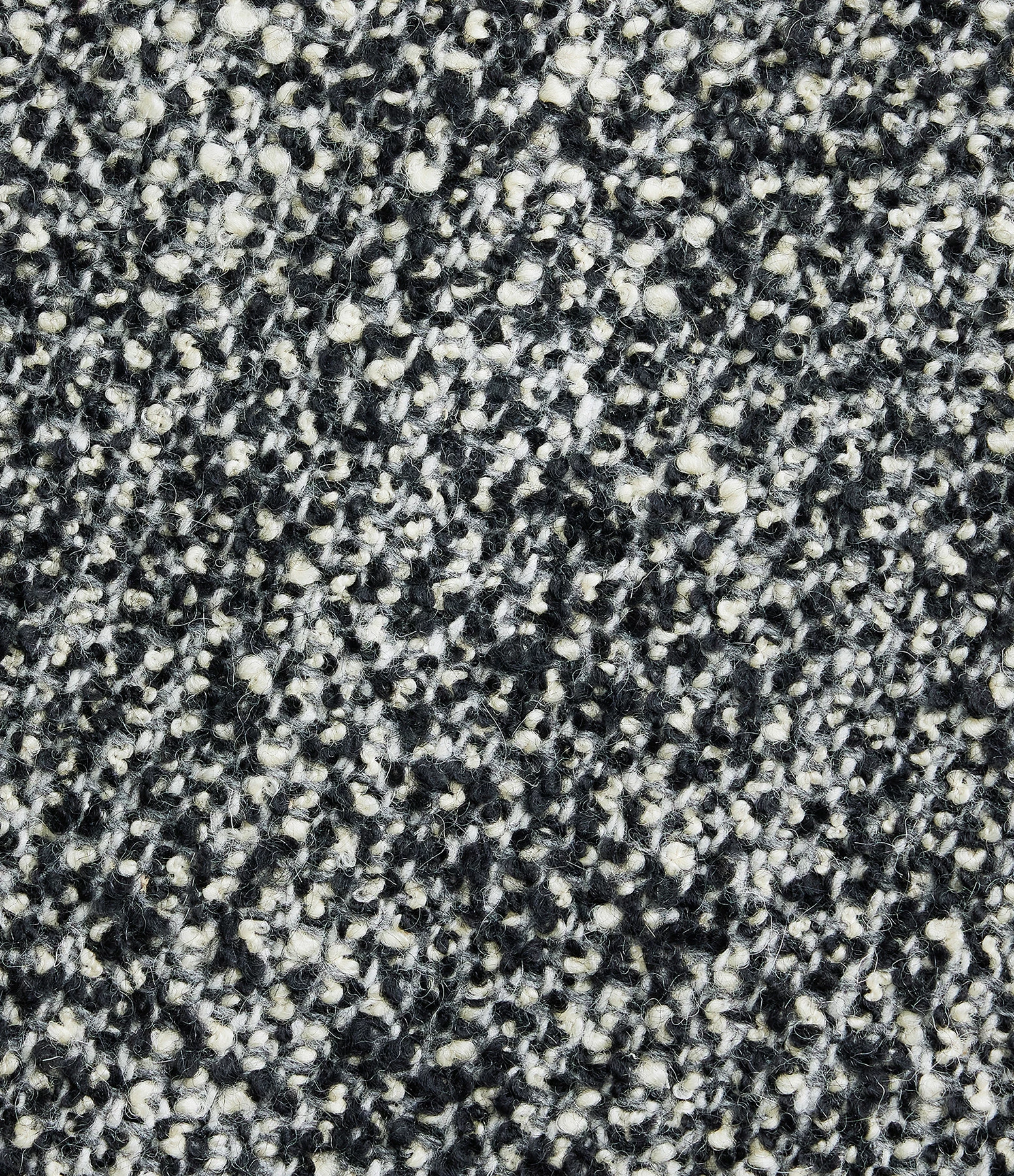 AMI PARIS Jupe Laine Vierge Noir Écru 2 AMI PARIS Jupe Laine Vierge Noir Écru - Image 2