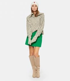 ZIMMERMANN Jupe Mini Laine Poches Vivid Green -Boutique UGG unnamed file 3486