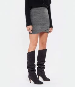 ISABEL MARANT ÉTOILE Jupe Jalna Gris -Boutique UGG unnamed file 3512
