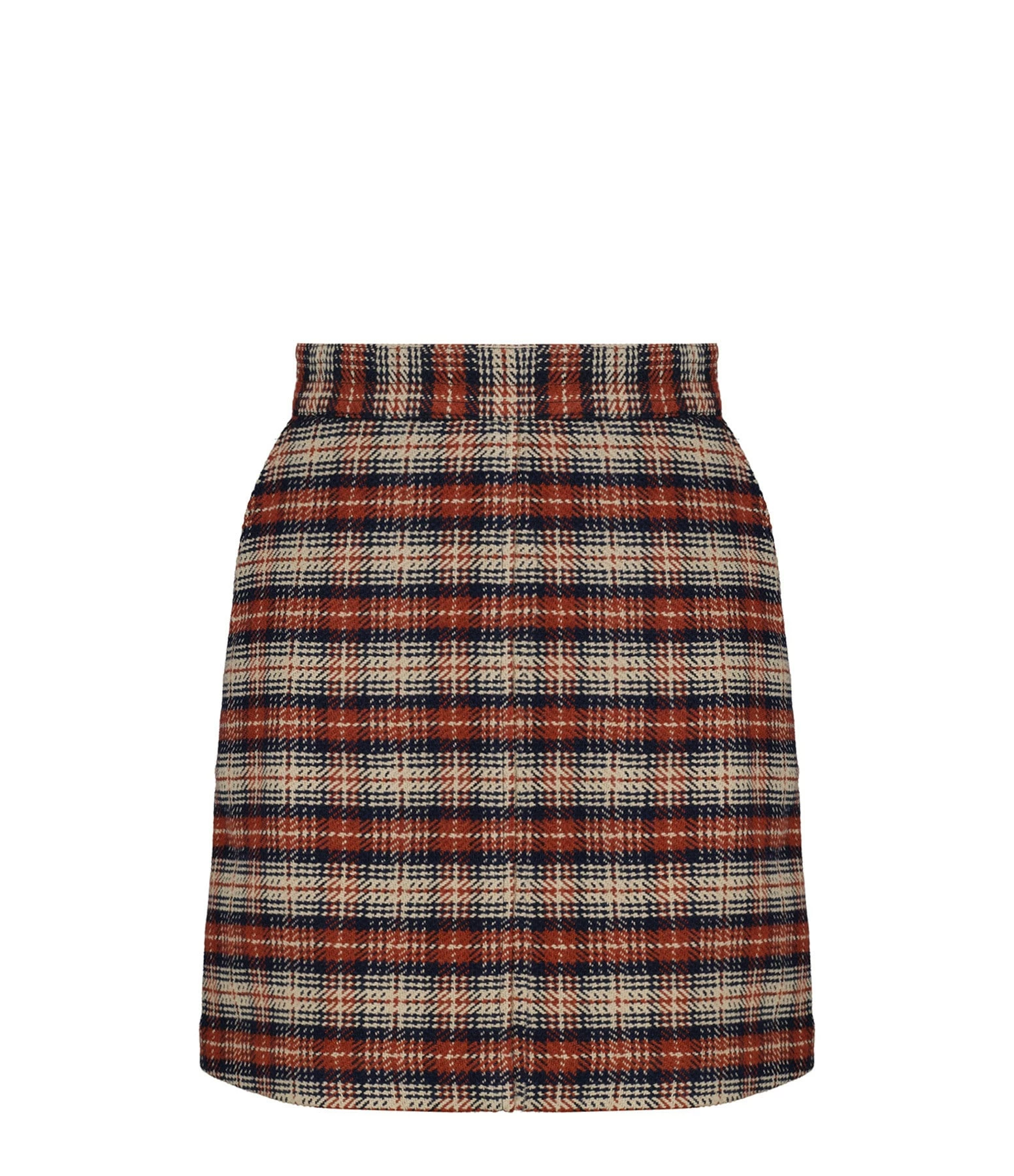 SEE BY CHLOE Jupe Coton Carreaux Marron 1 SEE BY CHLOE Jupe Coton Carreaux Marron