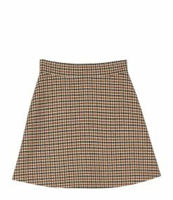 TARA JARMON Jupe Jaina Laine Ocre