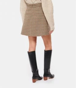 TARA JARMON Jupe Jaina Laine Ocre -Boutique UGG unnamed file 3563