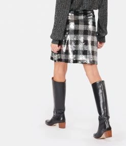 TARA JARMON Jupe Jude Sequins Noir Argent 9 TARA JARMON Jupe Jude Sequins Noir Argent -Boutique UGG unnamed file 3568
