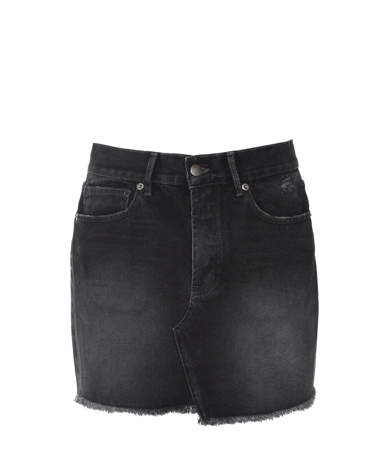 JEANNE VOULAND Jupe Callie Denim Noir 1 JEANNE VOULAND Jupe Callie Denim Noir
