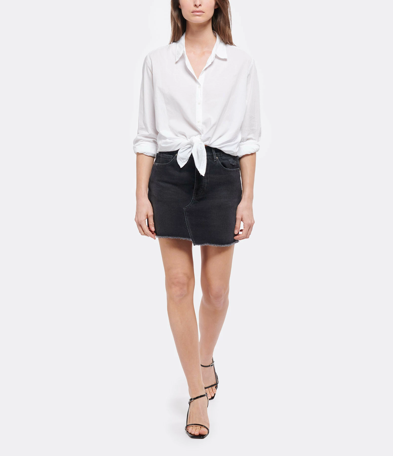 JEANNE VOULAND Jupe Callie Denim Noir 3 JEANNE VOULAND Jupe Callie Denim Noir - Image 3