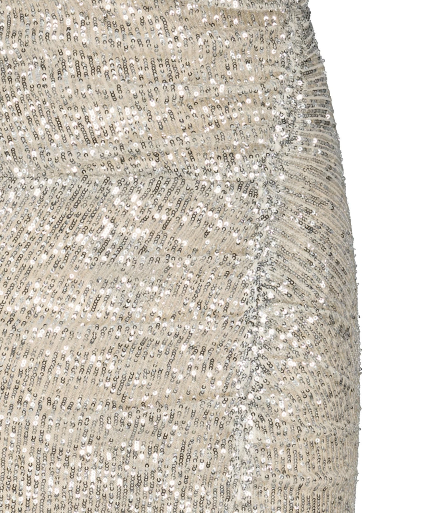 SELF PORTRAIT Jupe Maxi Sequins Argenté 2 SELF PORTRAIT Jupe Maxi Sequins Argenté - Image 2