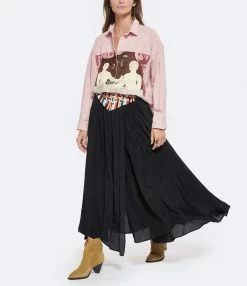 FORTE_FORTE Jupe L'intreccio Noir Carioca -Boutique UGG unnamed file 3598