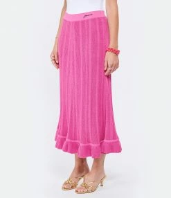 GANNI Jupe Boucle Rose 9 GANNI Jupe Boucle Rose -Boutique UGG unnamed file 3624