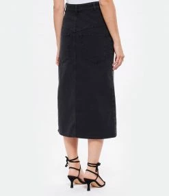 ISABEL MARANT Jupe Dipoma Denim Coton Noir 7 ISABEL MARANT Jupe Dipoma Denim Coton Noir -Boutique UGG unnamed file 3630