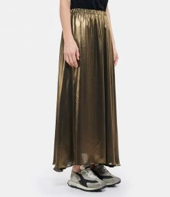 JEANNE VOULAND Jupe Glory Voile Irisé Mordoré -Boutique UGG unnamed file 3649