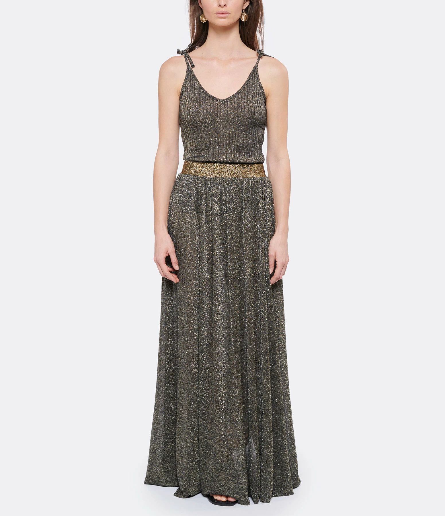 BELIZA Jupe Gipsy Lurex Noir 3 BELIZA Jupe Gipsy Lurex Noir - Image 3