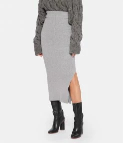 JEANNE VOULAND Jupe Gaya Laine Gris -Boutique UGG unnamed file 3670
