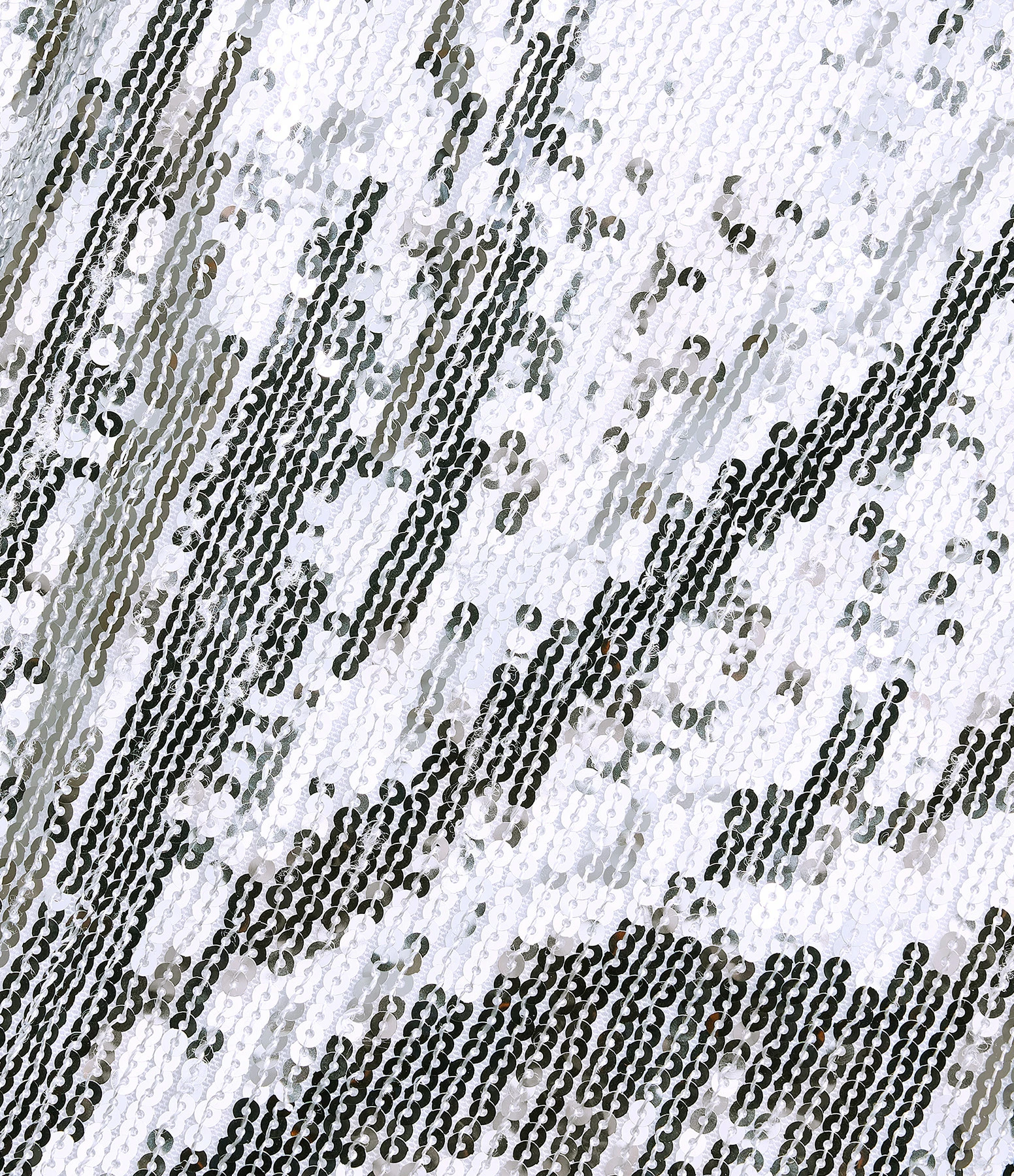 AMI PARIS Jupe Crayon Sequins Argenté 2 AMI PARIS Jupe Crayon Sequins Argenté - Image 2