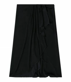ISABEL MARANT Jupe Jacinthe Soie Noir