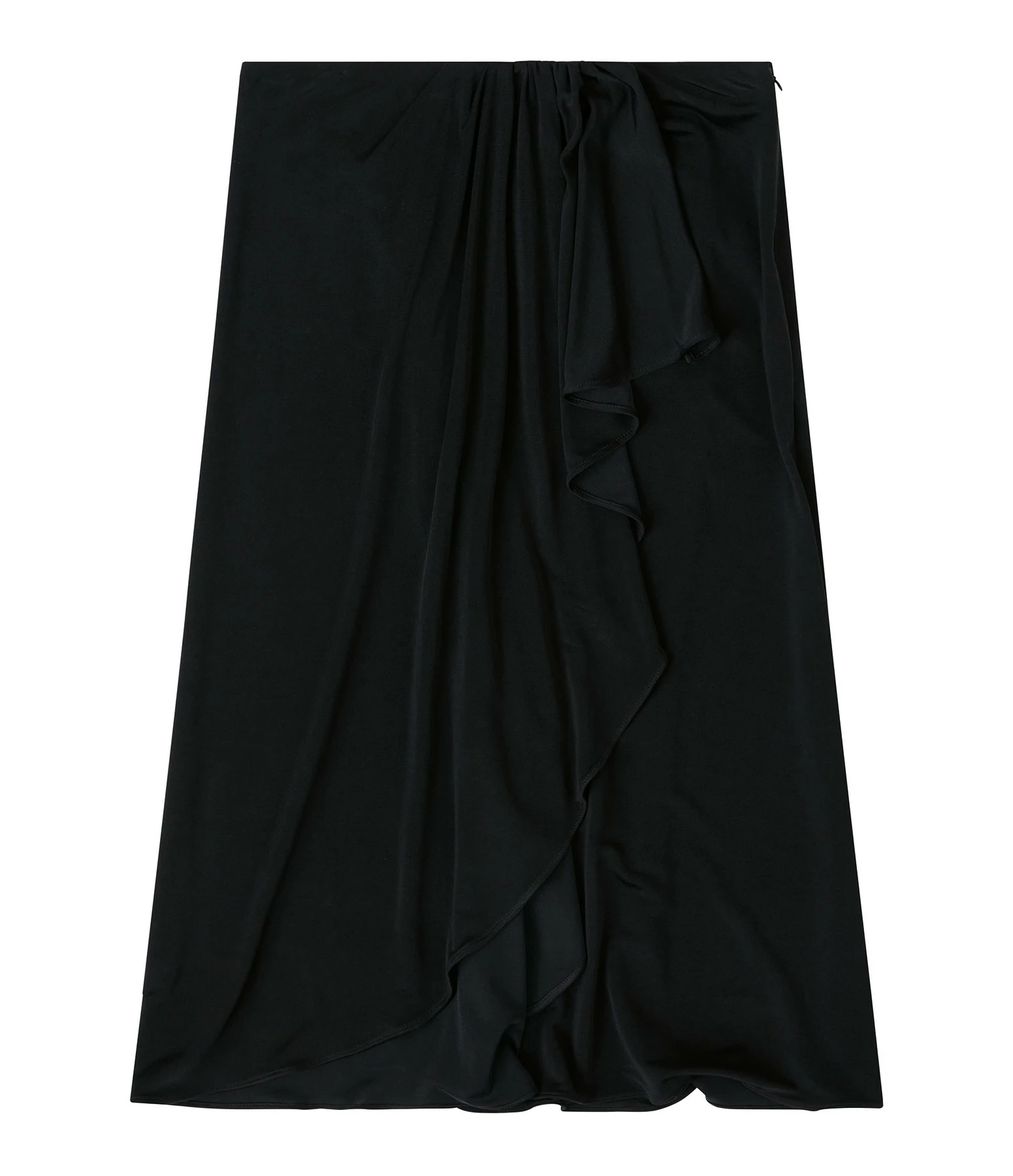 ISABEL MARANT Jupe Jacinthe Soie Noir 1 ISABEL MARANT Jupe Jacinthe Soie Noir