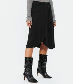 ISABEL MARANT Jupe Jacinthe Soie Noir 7 ISABEL MARANT Jupe Jacinthe Soie Noir -Boutique UGG unnamed file 3690