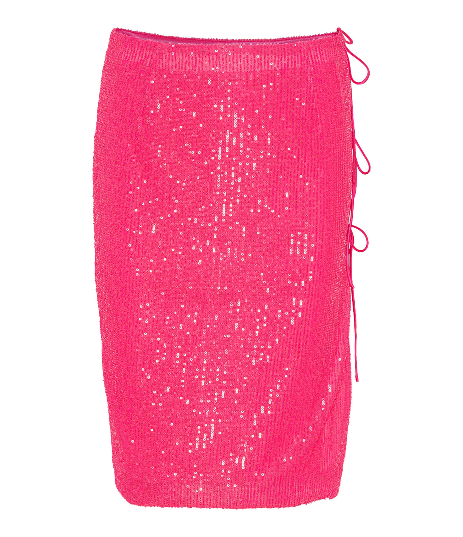 ROTATE Jupe Sequins Rose 1 ROTATE Jupe Sequins Rose