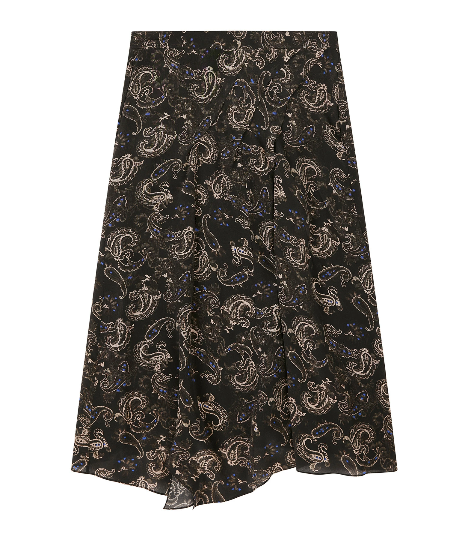 ISABEL MARANT Jupe Cacia Soie Noir 1 ISABEL MARANT Jupe Cacia Soie Noir